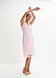 Abito in pizzo con inserto all'uncinetto, bonprix