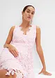 Abito in pizzo con inserto all'uncinetto, bonprix