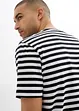 Maglia serafino a maniche corte in puro cotone biologico (pacco da 2), bonprix
