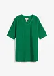 Maglia in crêpe con ricami traforati, bonprix