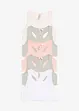 Top a bustier (pacco da 5), bonprix