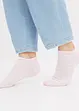 Calzini per sneakers con cotone biologico (pacco da 5 paia), bonprix