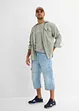 Jeans cargo a pinocchietto regular fit, straight, bonprix