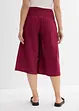 Pantaloni capri in mussola, bonprix