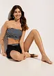 Bikini a fascia con spalline rimovibili (set 2 pezzi), bonprix