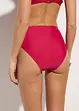 Slip per bikini sgambati a vita alta, bonprix