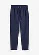 Pantaloni con elastico in vita in misto lino leggero, bonprix