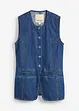 Gilet in jeans, bonprix