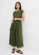 Abito midi in puro cotone, bonprix