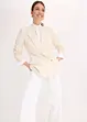 Blazer con lyocell effetto crinkle, bonprix