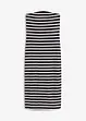Abito a fascia in maglia a costine, bonprix