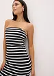 Abito a fascia in maglia a costine, bonprix