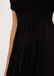 Abito midi con lavorazione a punto smock, bonprix