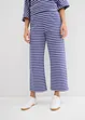 Pantaloni in jersey di cotone operato, bonprix