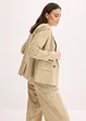 Blazer in misto lino, bonprix