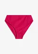 Slip per bikini sgambati a vita alta, bonprix