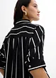 Camicia a maniche corte  in crêpe strutturato, bonprix