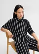 Camicia a maniche corte  in crêpe strutturato, bonprix