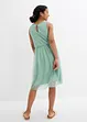 Abito midi con inserto in pizzo, bonprix