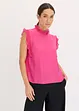 Blusa con volant, bonprix