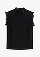 Blusa con volant, bonprix