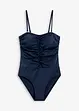 Costume intero in materiale lucido con effetto modellante medio, bonprix