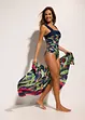 Costume intero con effetto modellante medio, bonprix
