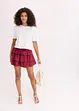 Minigonna in puro cotone, bonprix