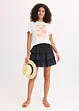 Minigonna in puro cotone, bonprix