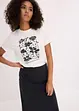 T-shirt con stampa, bonprix