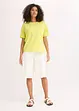 T-shirt con ricami traforati, bonprix