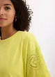 T-shirt con ricami traforati, bonprix