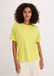 T-shirt con ricami traforati, bonprix