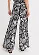 Pantaloni a palazzo con cinta comoda, bonprix