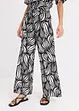 Pantaloni a palazzo con cinta comoda, bonprix