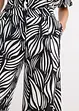 Pantaloni a palazzo con cinta comoda, bonprix