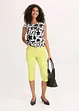 Pantaloni capri con cinta comoda, bonprix