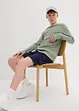 Shorts cargo in felpa di cotone biologico, bonprix
