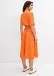 Abito midi in seersucker fresco, bonprix