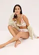 Reggiseno con coppe preformate e ricami stampati, bonprix