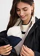 Giacca prémaman 6 in 1 con inserto babywearing e giacca in pile staccabile, bonprix