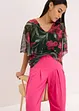 Maglia lunga in mesh, bonprix