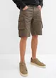 Bermuda cargo in puro cotone, relaxed fit, bonprix