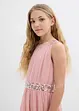 Abito in chiffon con paillettes, bonprix