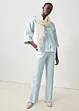 Blusa oversize in puro lino, bonprix