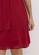 Abito in chiffon con strass, bonprix