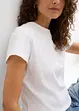 T-shirt basic con stampa (pacco da 2), bonprix