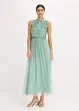 Abito lungo con paillettes, bonprix