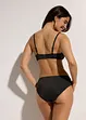 Reggiseno per bikini con ferretto in materiale lucido, bonprix