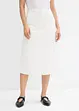 Gonna pantalone in misto cotone elasticizzato, bonprix